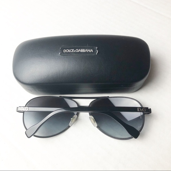 Dolce & Gabbana Accessories - Dolce&Gabbana Black Aviator Sunglasses
